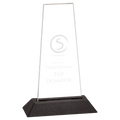 Small Clear Prism Acrylic with Black Base