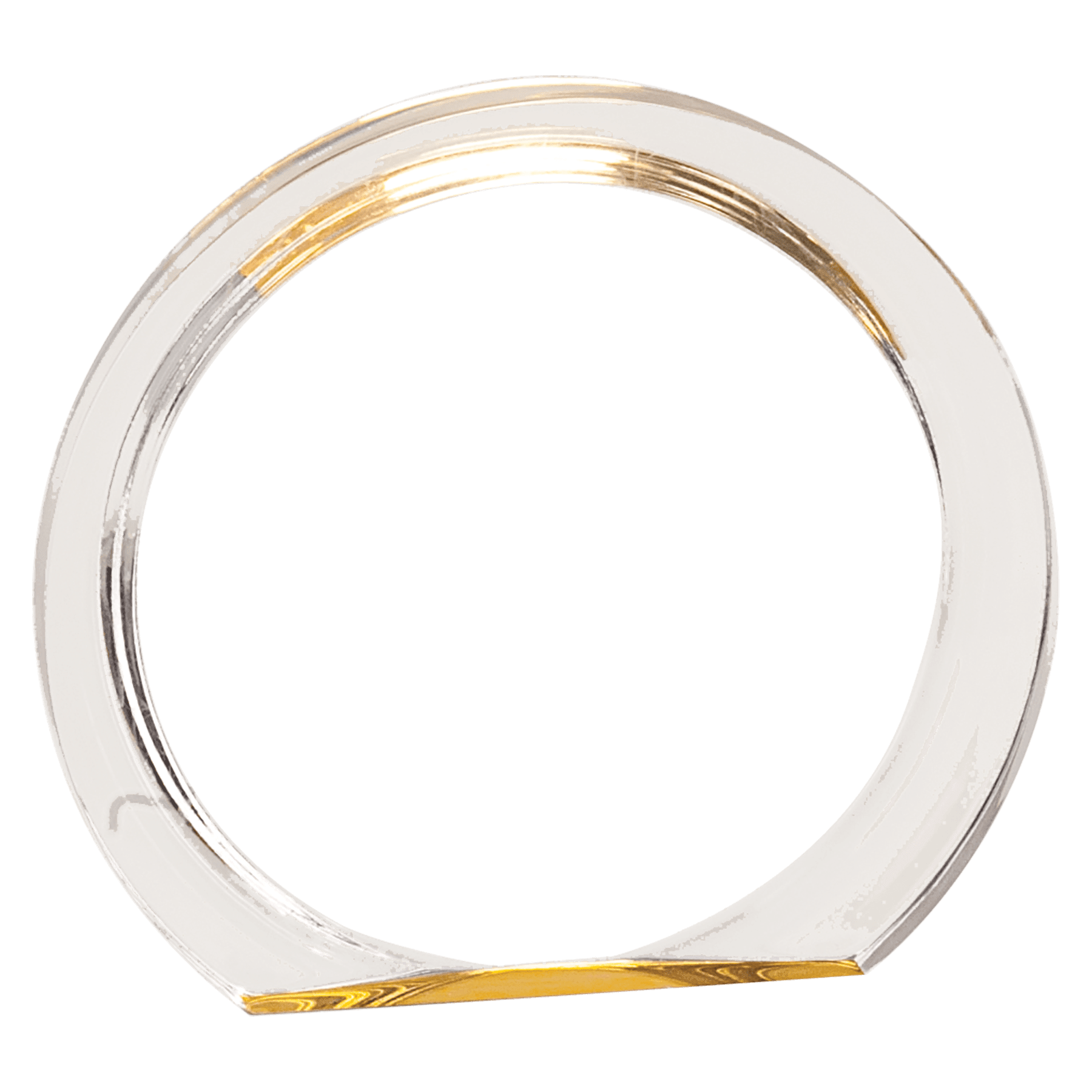 5 3/8" Round Halo Acrylic