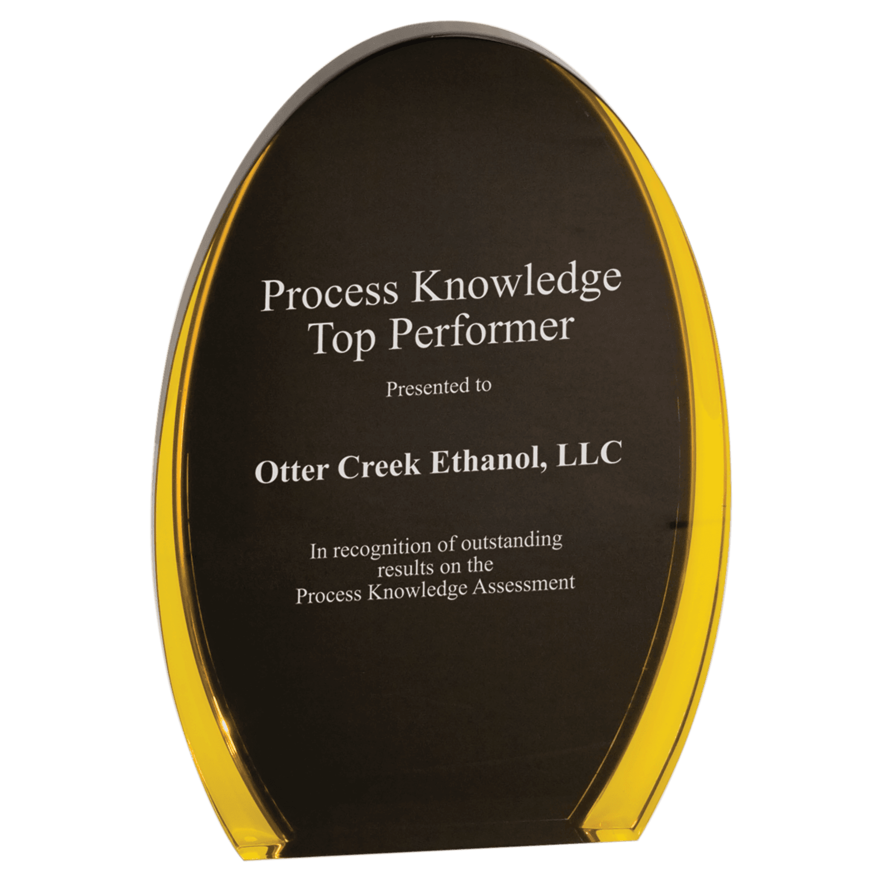 8"/ Luminary Oval Acrylic