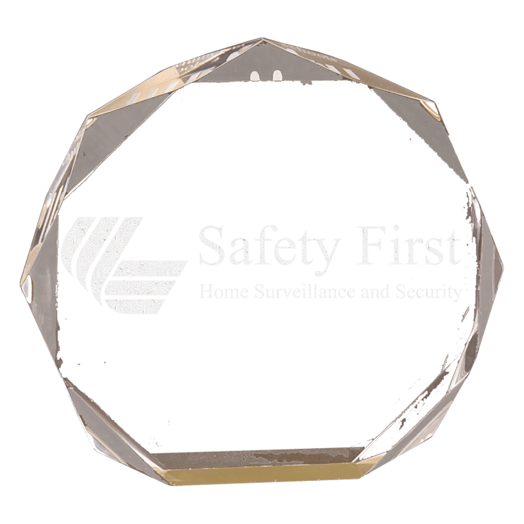 5" Octagon Acrylic Award