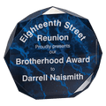 7" Marble Octagon Acrylic Award