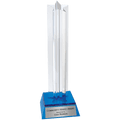 8 1/2" Star Column Acrylic with Base