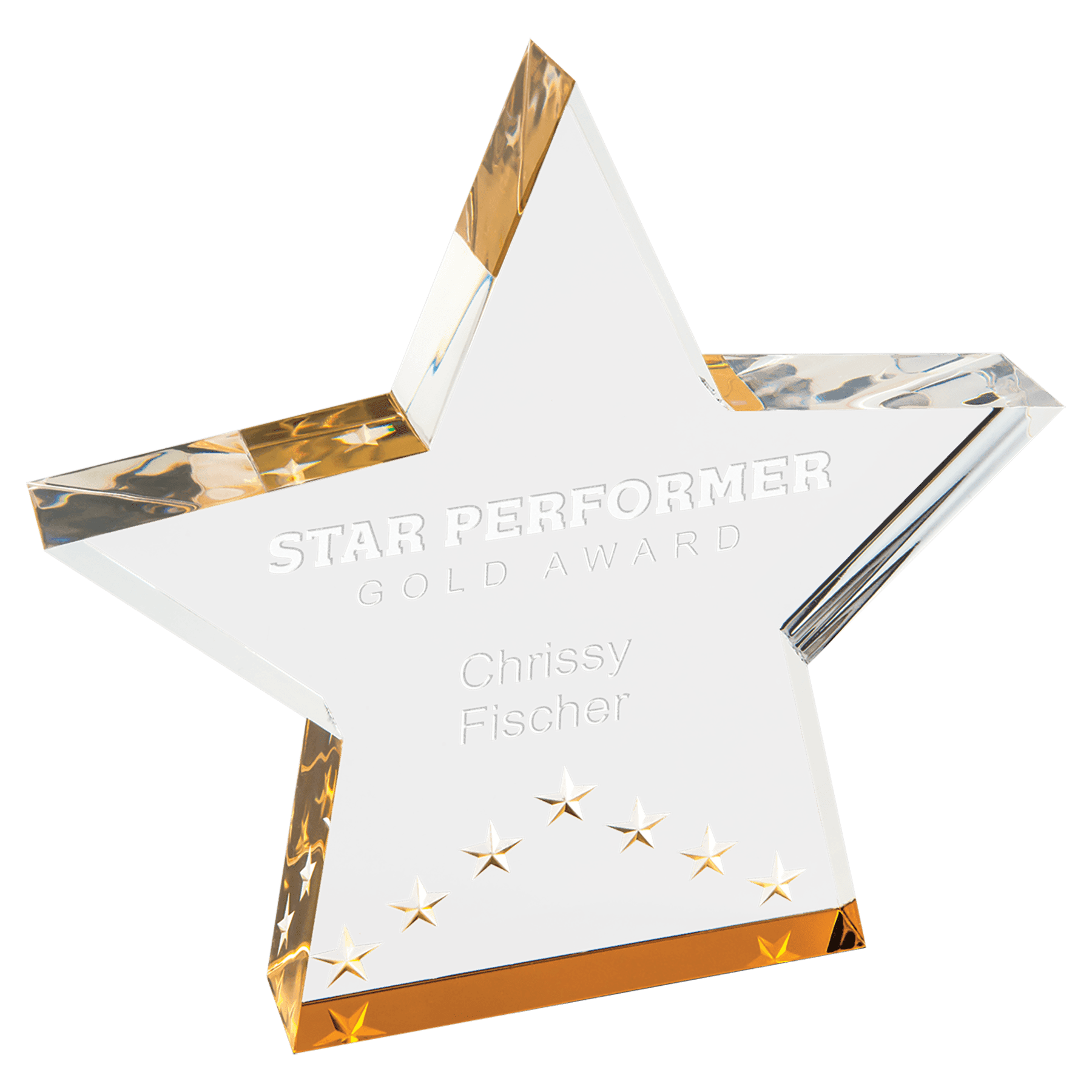 6" Star Performer Acrylic