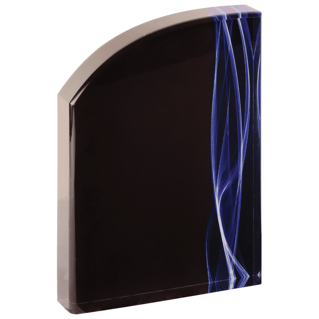 7" Wave Vapor Acrylic