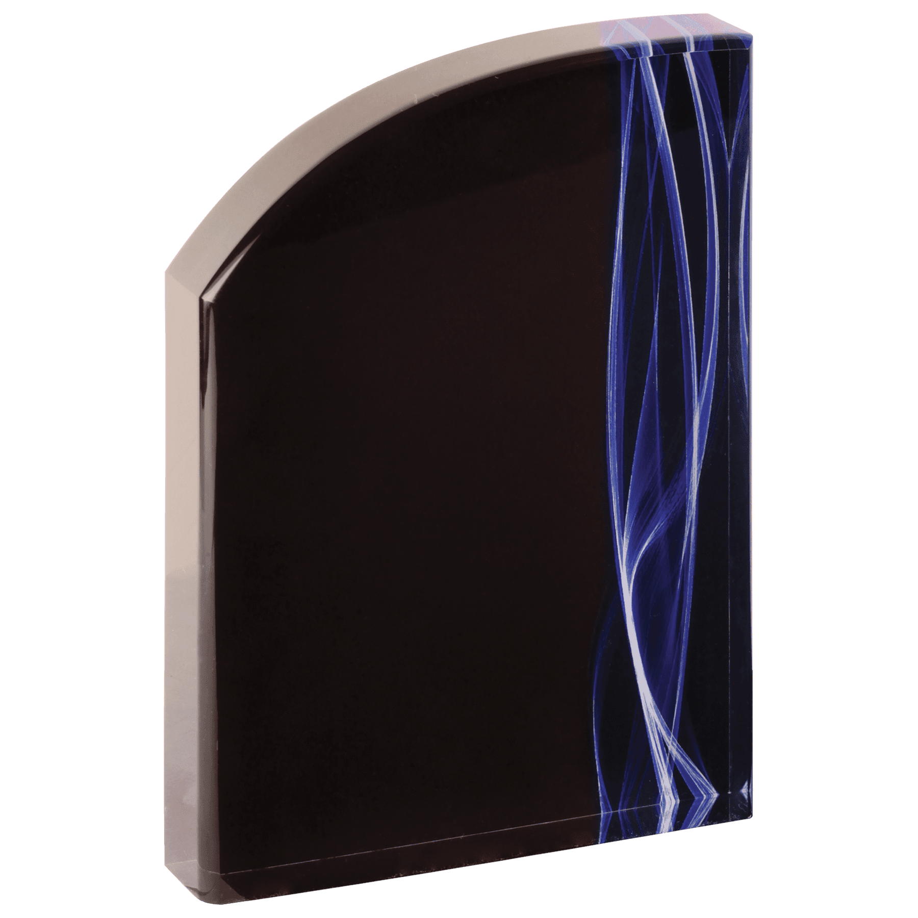 7" Wave Vapor Acrylic