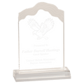 4" x 6" Cap Edge Acrylic with 5" Base